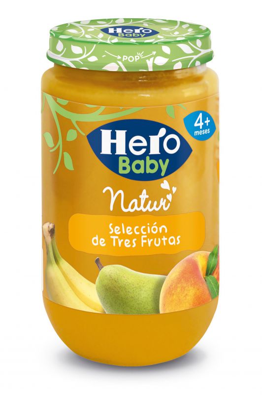 Hero Baby Potito Tres Frutas 190grs